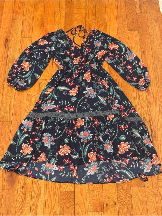 Harlow & Rose Dresses & Skirts - Harlow & Rose Floral High-Low Maxi Dress